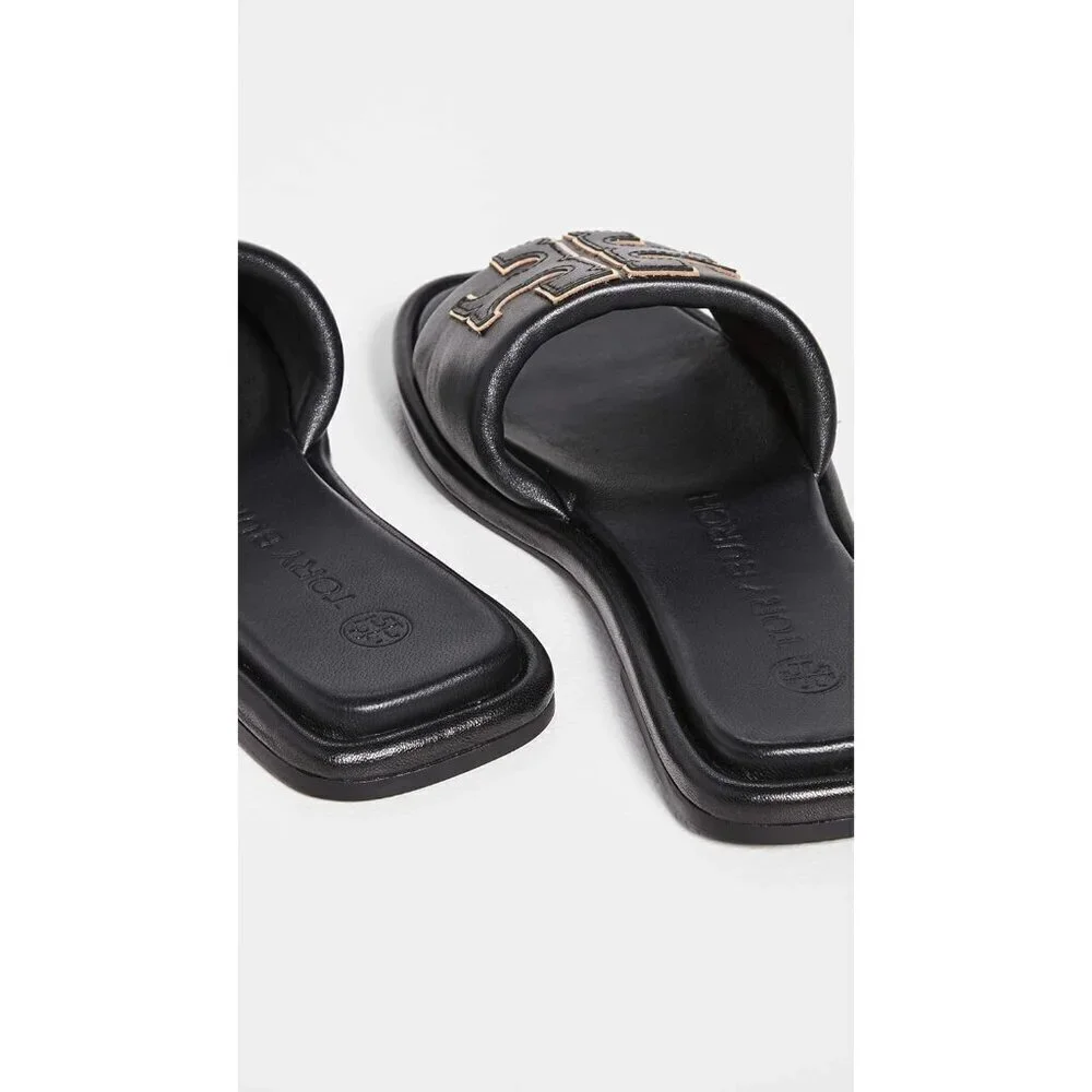 Women's Double T Sport Slides